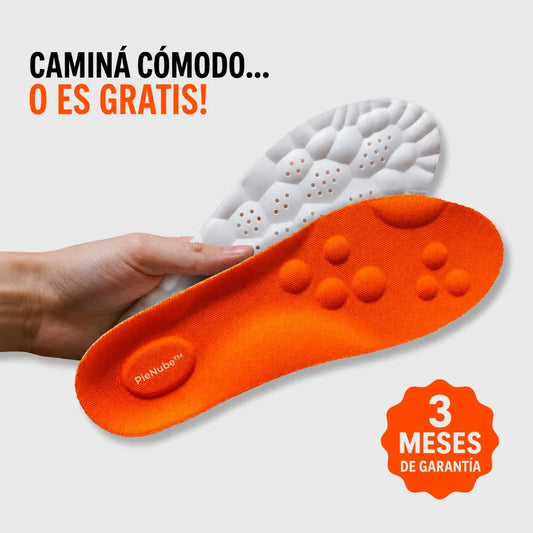 Plantillas PieNube™ - Camina en las nubes