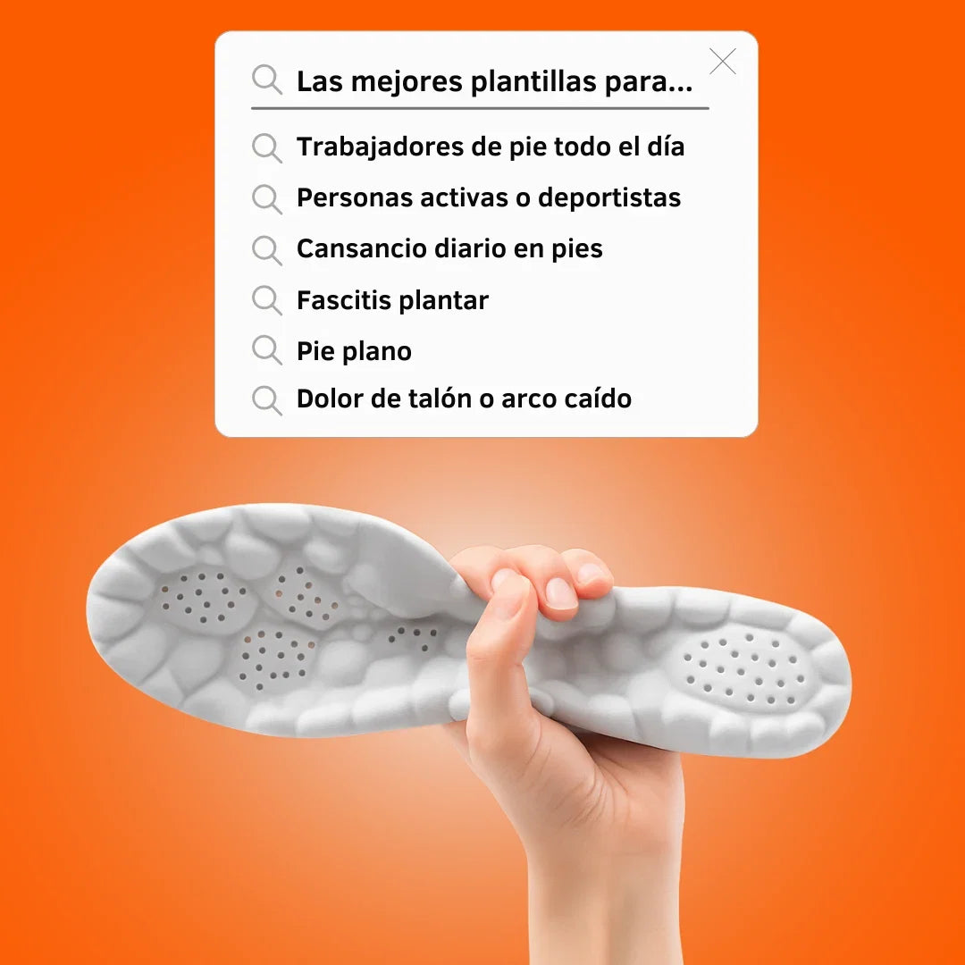 Plantillas PieNube™ - Camina en las nubes