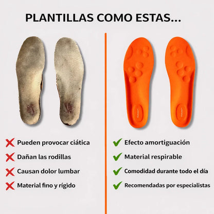 Plantillas PieNube™ - Camina en las nubes