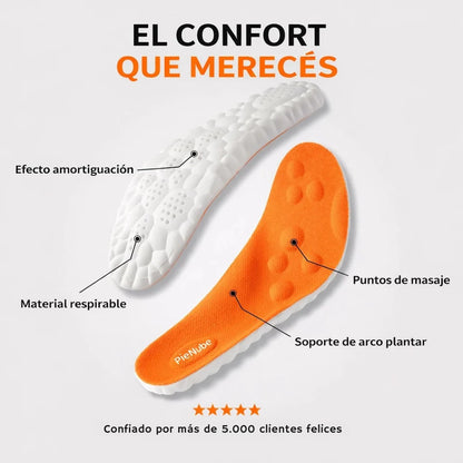 Plantillas PieNube™ - Camina en las nubes
